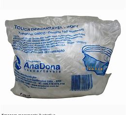 TOUCA TNT DESCARTÁVEL C/100 ANADONA