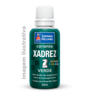 Corante Líquido 50ml - Xadrez  - Verde