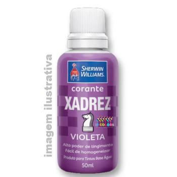 Corante Líquido 50ml - Xadrez  - Violeta