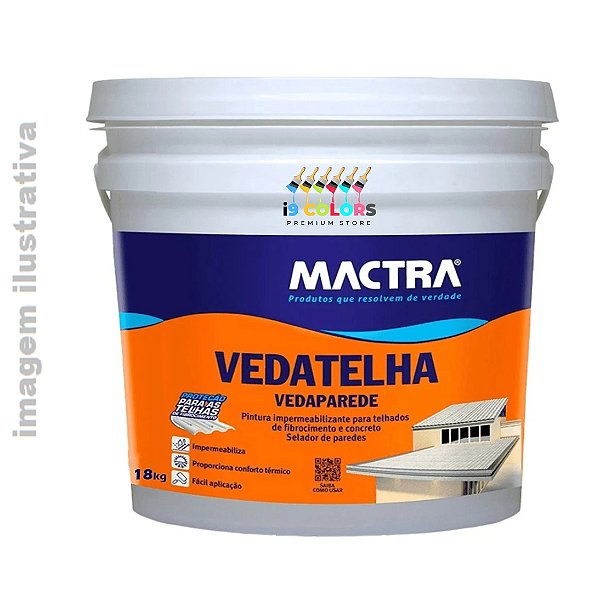 VedaTelha e VedaParede 18 quilos - Mactra