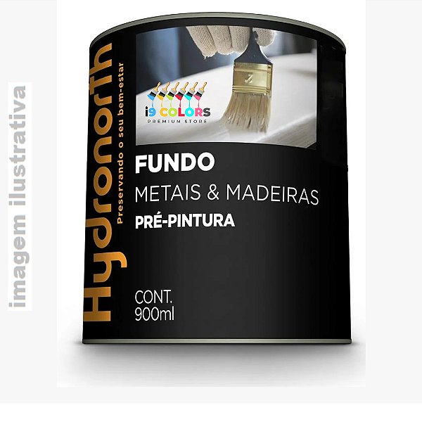 FUNDO BS NIVELADOR MADEIRA 0.9LT HYDRONORTH - Branco