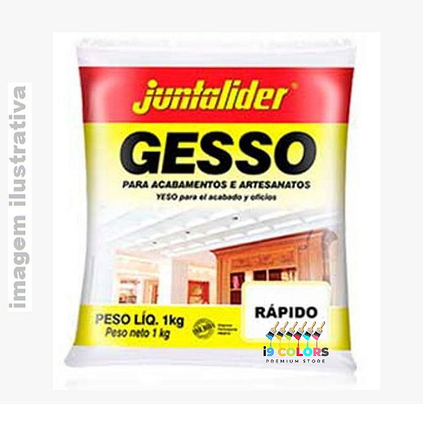 GEsso Lento 1 quilo - Branco