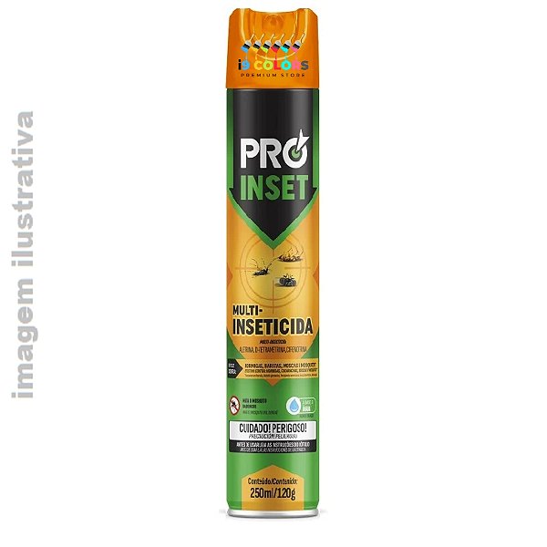 Spray Multi Inseticida Proinset 250 ml Chemicolor - Natural
