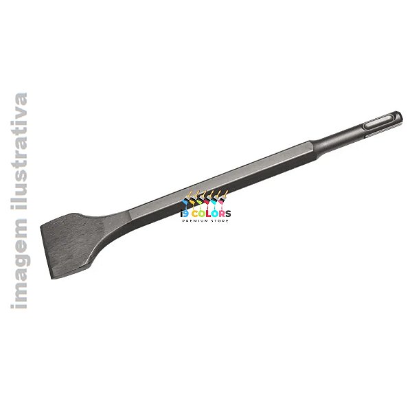 TALHADEIRA COM ENCAIXE TIPO SDS PLUS 40MM X 250MM