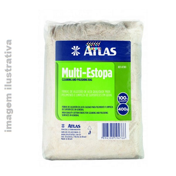 ESTOPA MULTI ALGODAO 400GR