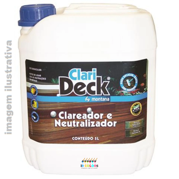 Montana Clarideck Neutralizador e Clareador  5 litros - Natural