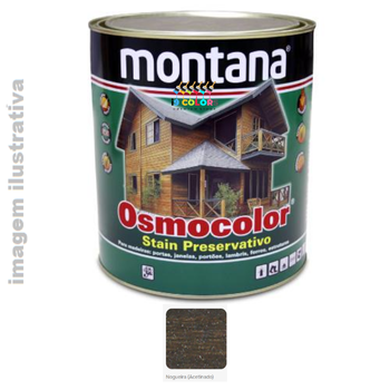 Montana Osmocolor  0,9 litro - Nogueira