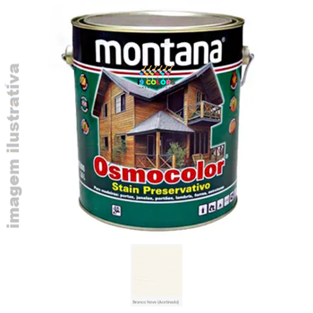Montana Osmocolor  3,6 litros - Branco