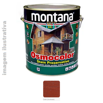 Montana Osmocolor  3,6 litros - Cedro