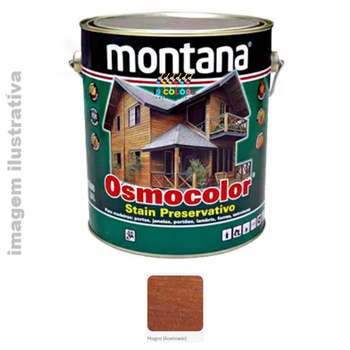 Montana Osmocolor  3,6 litros - Mogno