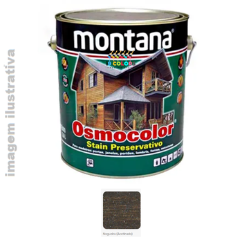 Montana Osmocolor  3,6 litros - Nogueira
