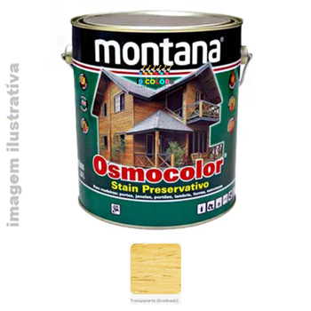 Montana Osmocolor  3,6 litros - Transparente