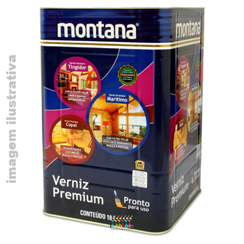 VERNIZ BS ACETINADO EXTRA MARITIMO 18LT MONTANA - Natural Acetinado