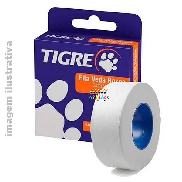 FITA VEDA ROSCA 18MM X 10MT - Branco