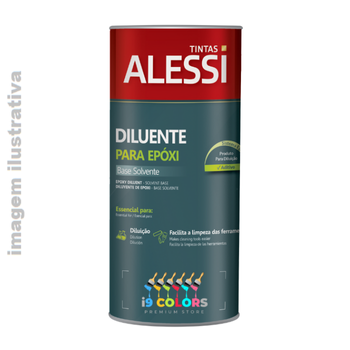 Alessi Catalizador Epóxi  0,9 litro - Branco Base