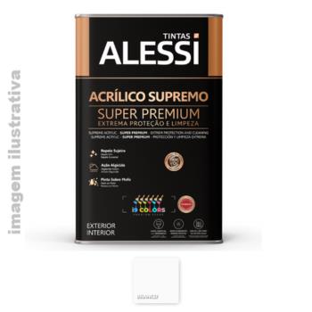 Alessi Tinta Acrílico Superior Premium Seda 18 litros - Branco Acetinado