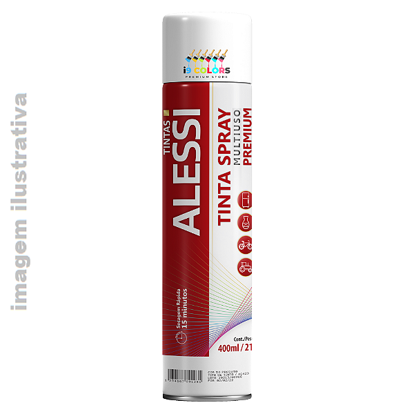 Alessi Spray Altas Temperaturas - Branco 600 graus