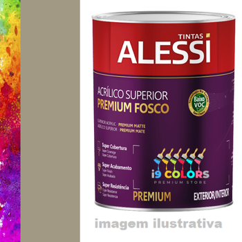 Tinta Acrílica Alessi Acrílico Superior Premium  0.8 litro - Farol do Morro Suvinil SC