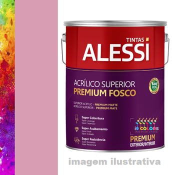 Tinta Acrílica Alessi Acrílico Superior Premium  3.2 litros - AP91-3 Alessi SC