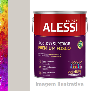 Tinta Acrílica Alessi Acrílico Superior Premium  3.2 litros - Calcário Coral SC