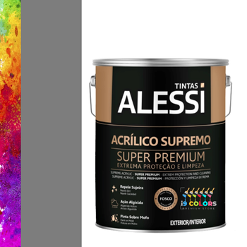 Tinta Acrílica Alessi Supremo  3,2 litros - Mar dos Golfinhos Coral SC