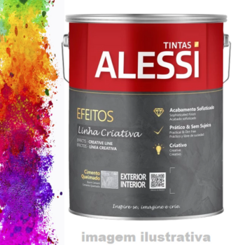 Alessi Tinta Acrílica Efeito Lousa  3,2 litros - Base A Acetinado