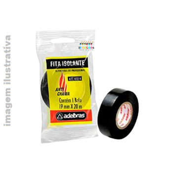 Fita Isolante 18 mm x 20 Metros