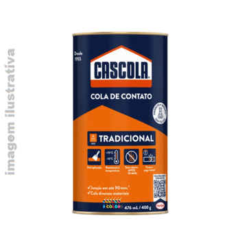 Cascola Henkel Cola tradicional Sem Toluol 400 gramas