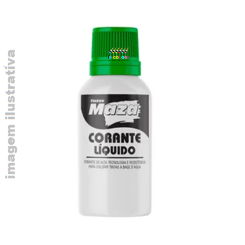 Corante Líquido 50 ml Maza - Verde