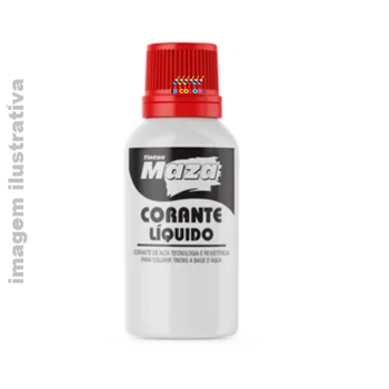 Corante Líquido 50 ml Maza - Vermelho