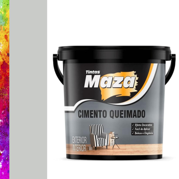Maza Cimento Queimado 5,6 quilos - Pena Prateada Coral SC