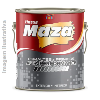Tinta Para Alta Temperatura 3,6 litros Maza - Preto 600 graus
