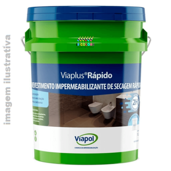 REVESTIMENTO IMPERMEABILIZANTE SEMI FLEXIVEL RAPIDO 12.5KG