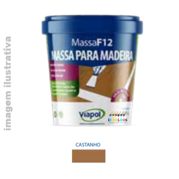 Massa para Madeira MF-12 1,65 quilos - Castanho