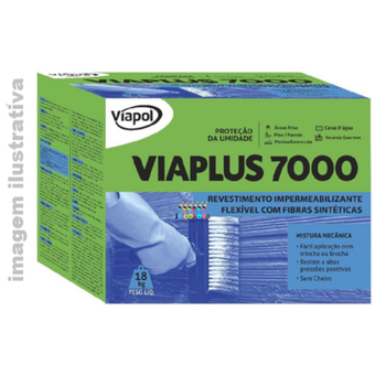 Viaplus 7000 18 Quilos - Cinza