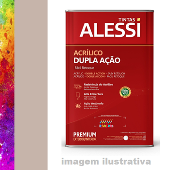 Alessi Dupla Ação Fosco 16 litros - Fuga do Tempo Coral SC