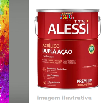 Alessi Dupla Ação Fosco 3,2 litros - Nanquim Suvinil Self Color