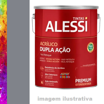 Alessi Dupla Ação Fosco 3,2 litros - Feira de Antiguidades Suvinil Self Color