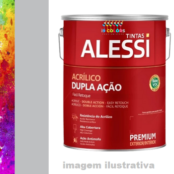 Alessi Dupla Ação Fosco 3,2 litros - Troféu de Prata Coral Self Color