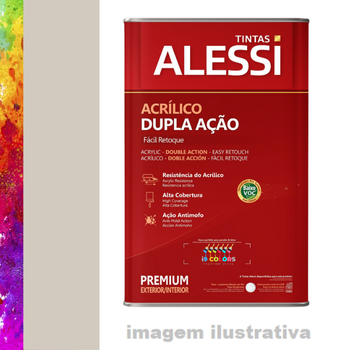 Alessi Dupla Ação Fosco 16 litros - Recado de Amor Coral Self Color