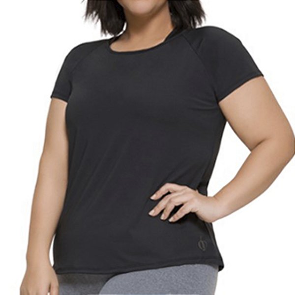 Camiseta Fitness Básica PlusSize DryFit Esportiva