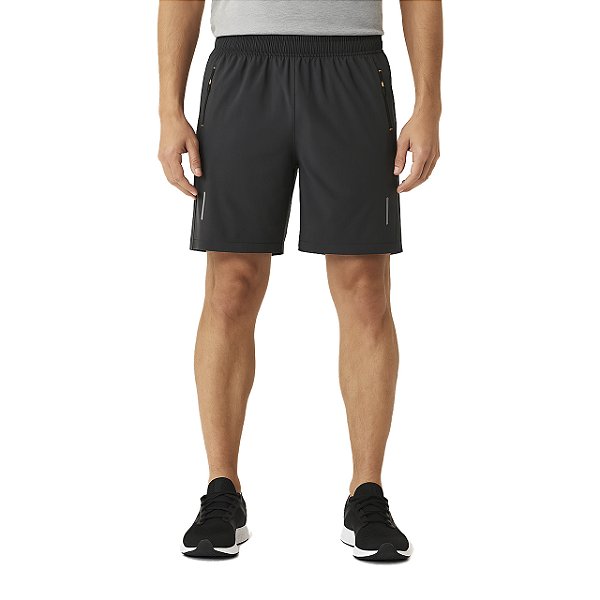 Shorts Bermuda Esportivo com Bolso e Cordão Masculino Nylon
