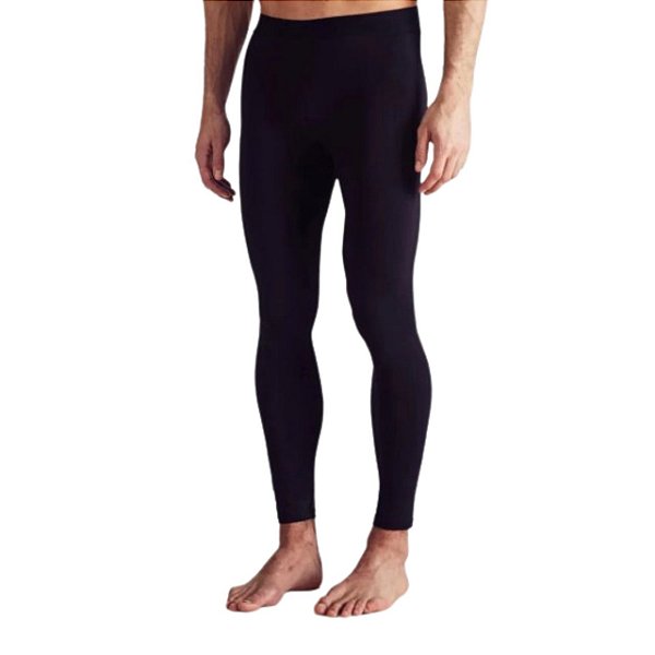 Calça Segunda Pele Térmica Flanelada Abertura Frontal com Botão