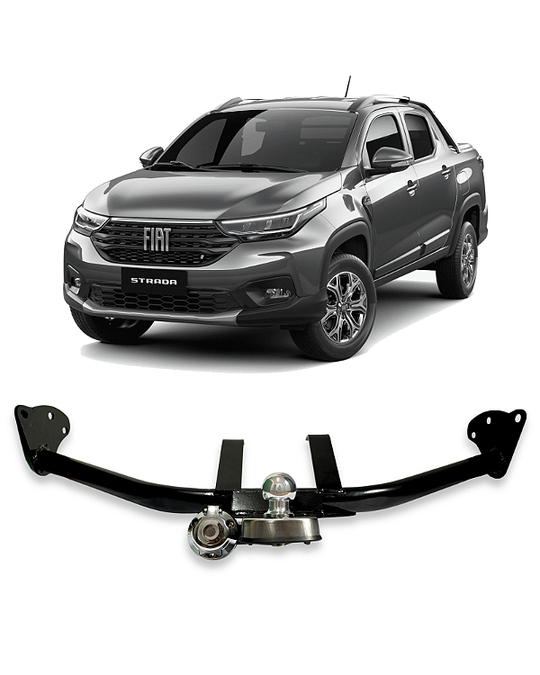 Engate Para Reboque Fixo Fiat Strada 450kg
