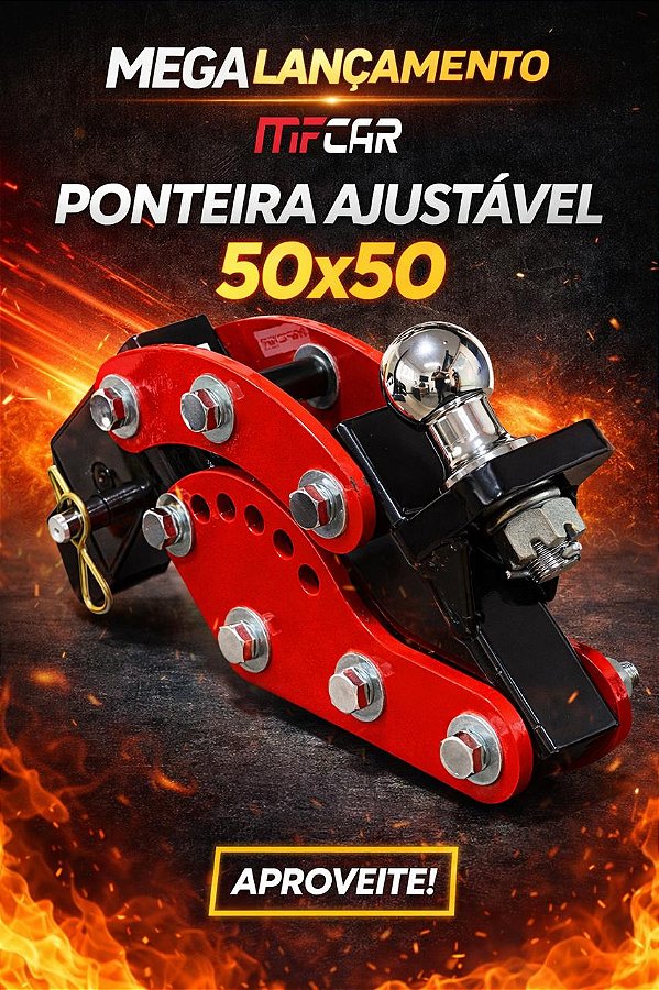 PONTEIRA AJUSTAVEL 6 NIVEIS DE ALTURA (LARANJA) 50X50