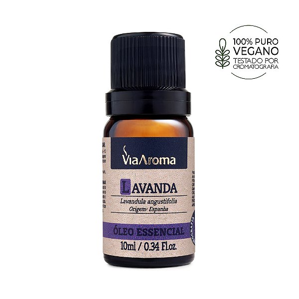 Óleo Essencial Lavanda Via Aroma - 10ml