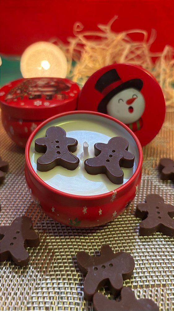 Vela Aromática Biscoito de Gengibre - 70g