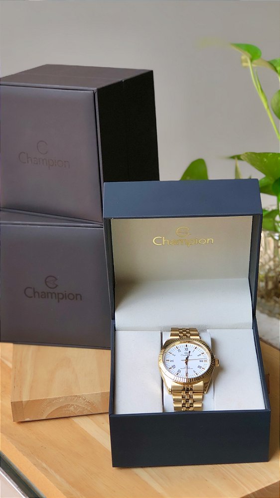 RÉLOGIO CHANPIONS FEMENINO DOURADO