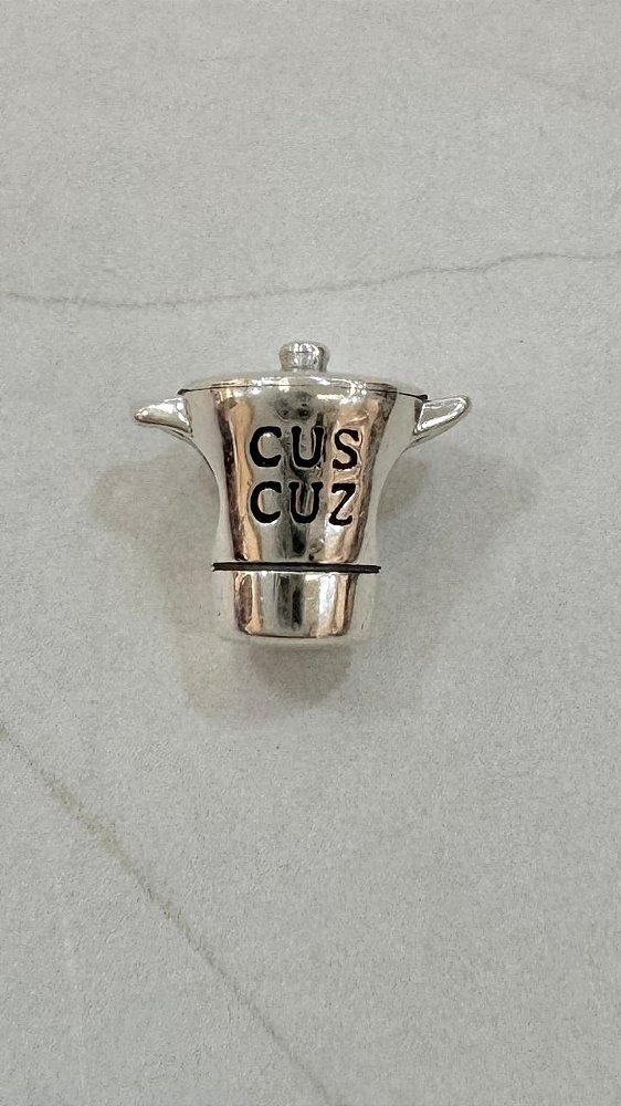 Berloque Cuscuzeira - Prata 925