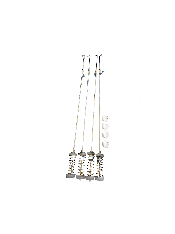 VARETA DE SUSPENSAO 22 POL. KIT COMPOSTO POR 04 VARETAS PARA LAVADORAS BRASTEMP E CONSUL - CÓDIGO W10764578